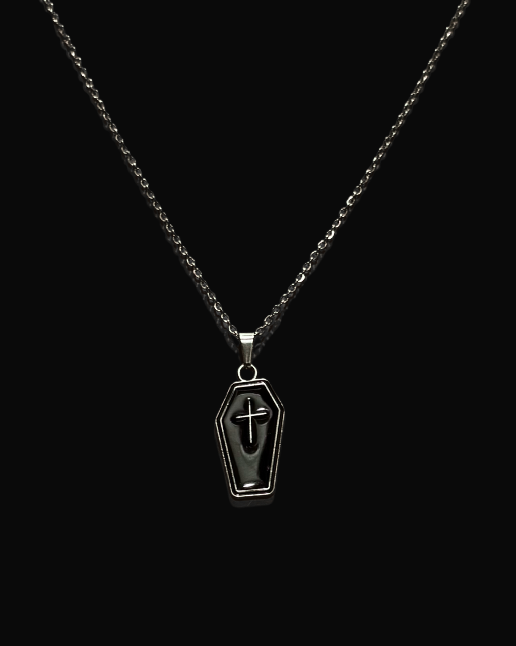 Gothic Coffin Necklace