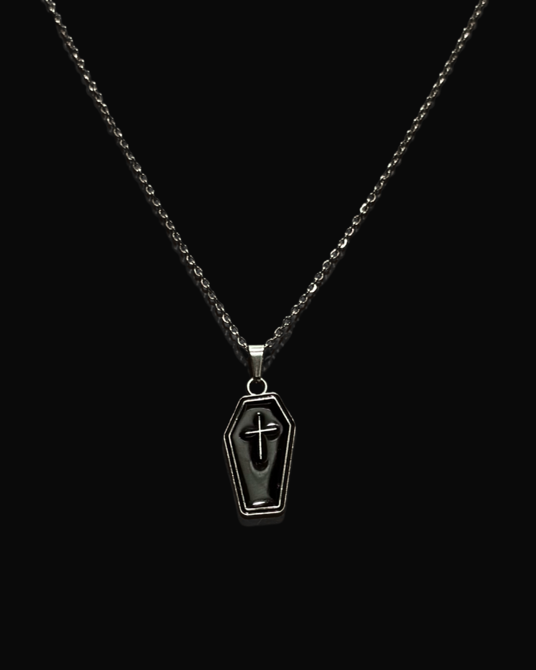 Gothic Coffin Necklace
