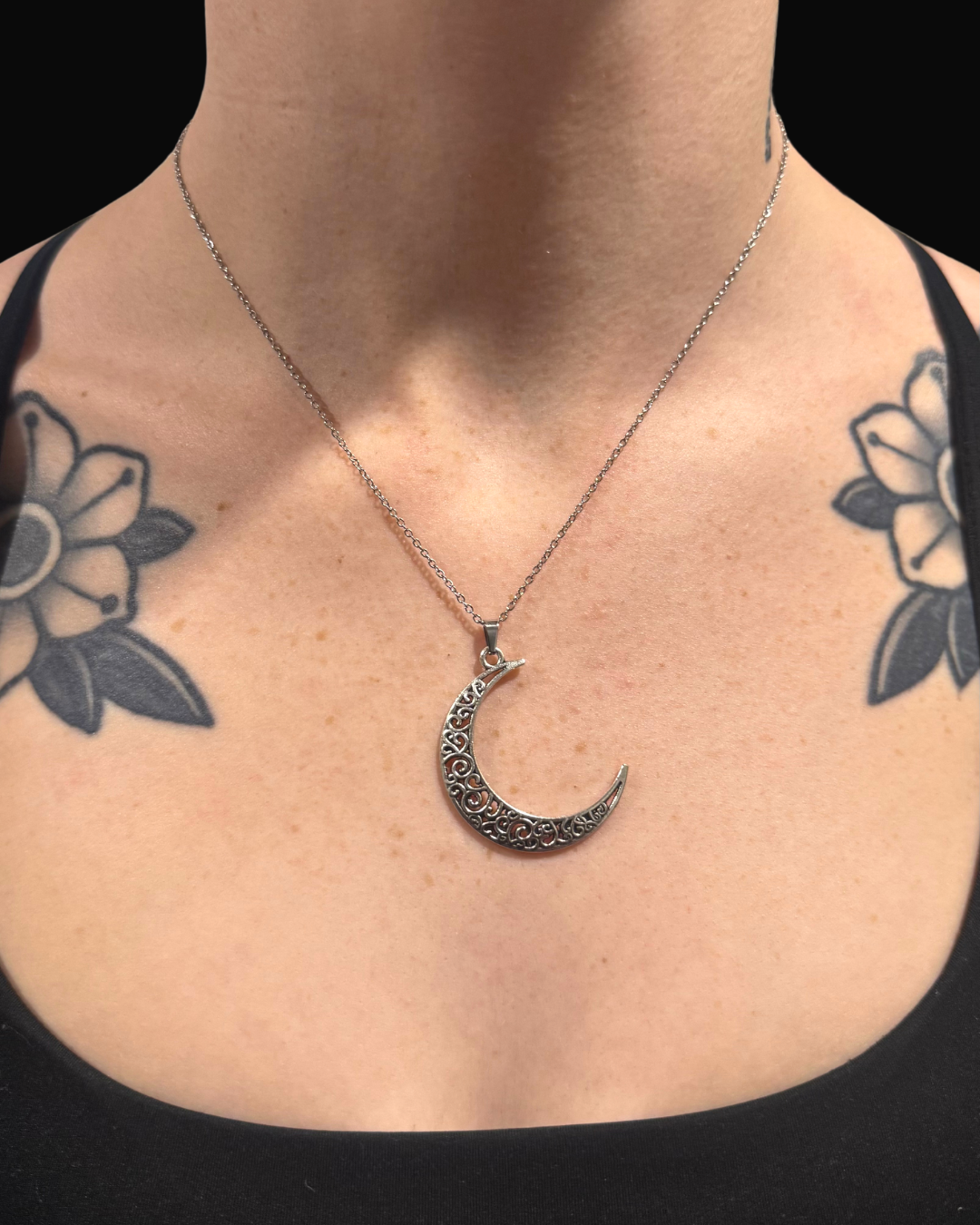 Moonweave Crescent Necklace