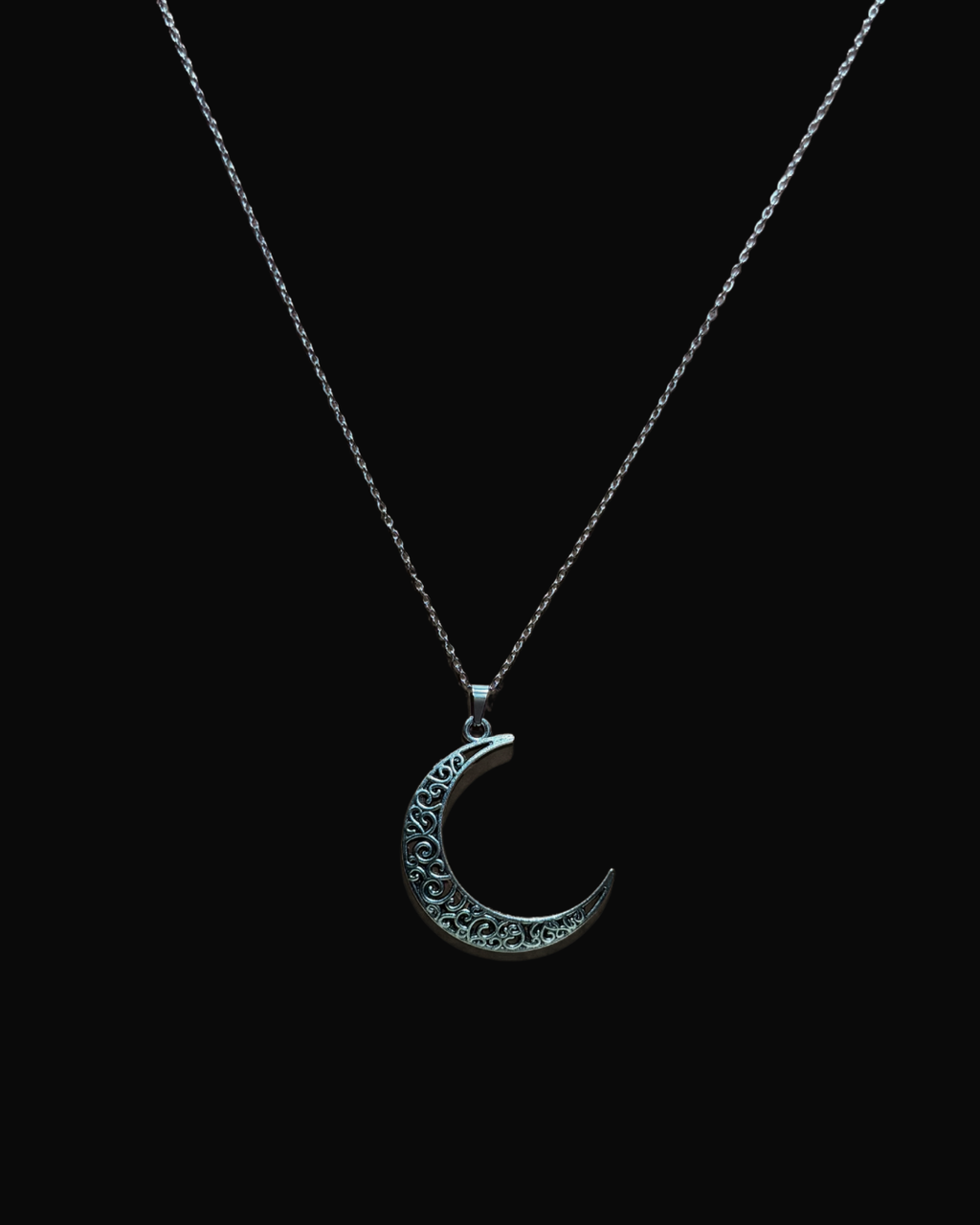 Moonweave Crescent Necklace