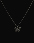 Memento Mori Butterfly Necklace
