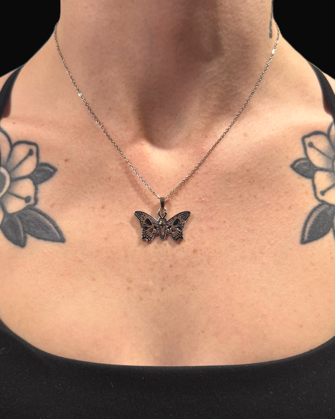 Coffinwing Butterfly Necklace