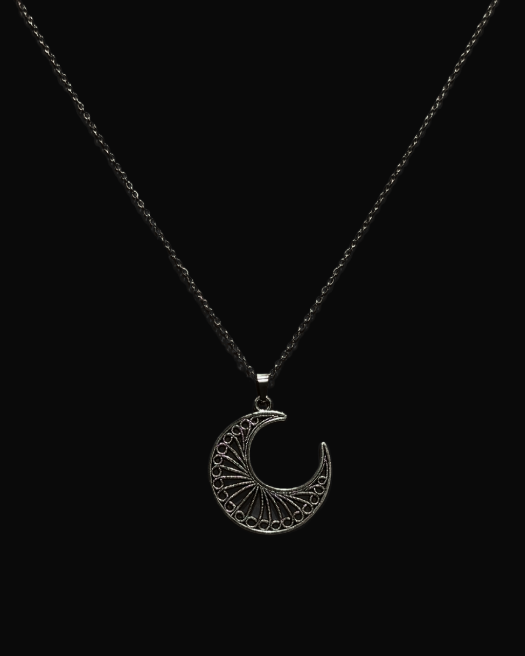 Moonray Crescent Necklace