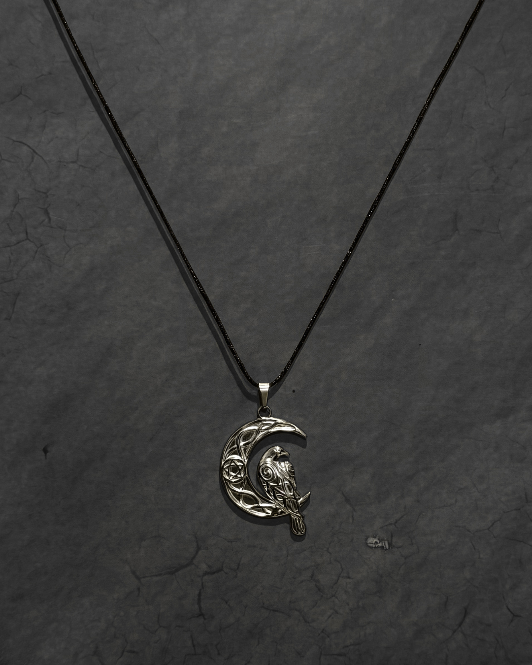 Moonbound Raven Necklace
