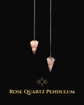 Rose Quartz Pendulum