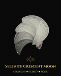 Selenite Crescent Moon