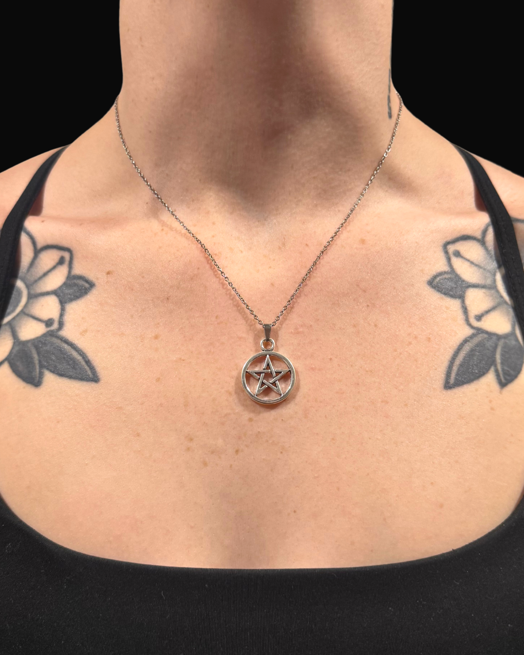 Quiet Guardian Pentacle Necklace