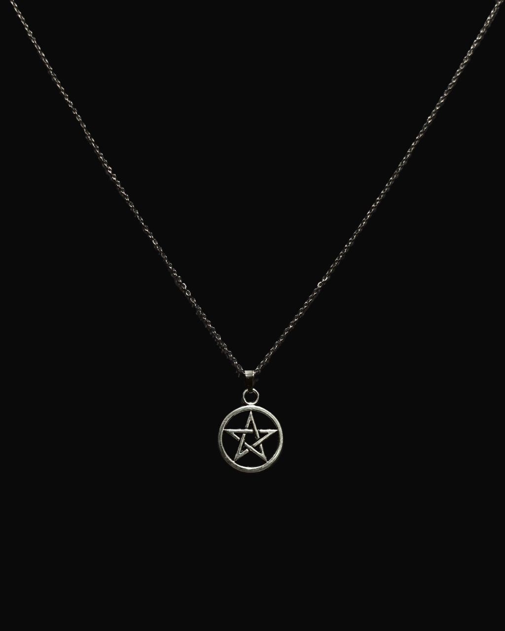 Quiet Guardian Pentacle Necklace