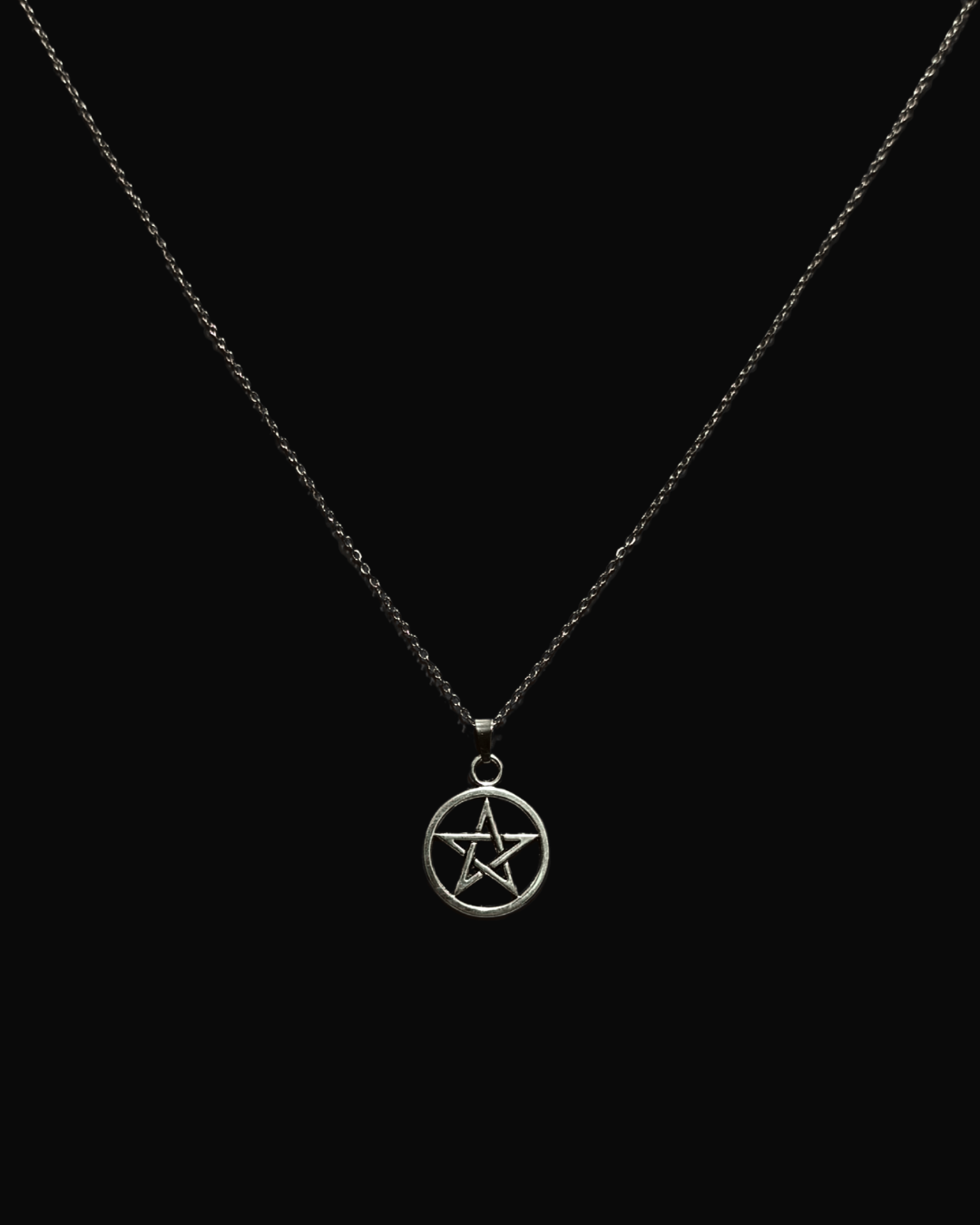 Quiet Guardian Pentacle Necklace
