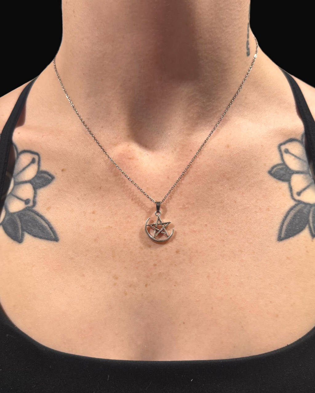 Moonspell Pentacle Necklace